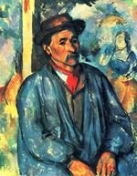Peasant in a blue smock 1897